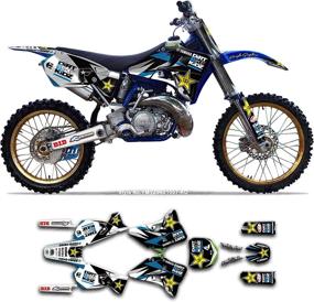 img 4 attached to 🏍️ Yamaha YZ125/YZ250 Decal Kit | Kungfu Graphics | 1996-2001 YZ 125/250 (YMYZ9601007-KO)