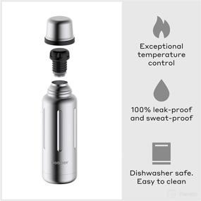 img 3 attached to Bobber 16oz Vacuum Insulated Thermo Flask Bottle - Keeps 🧊 Drinks Hot for 24 Hours and Cold for 36 Hours (Matte)