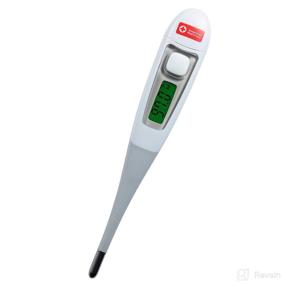 img 3 attached to American Red Cross 10 Second Digital 🌡️ Thermometer: Versatile and Reliable Multi-Use Thermometer with Protective Cover