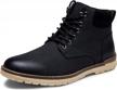 waterproof casual chukka hiking boots for men by vostey logo