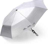 g4free 46-дюймовый большой дорожный зонт с автоматическим открытием / закрытием, ветрозащитным и солнцезащитным upf 50+ защитой от ультрафиолета логотип