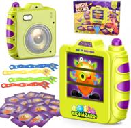fun-filled memory card game for kids: bakam monster catcher board game for family night with boys and girls - 2-4 players logo