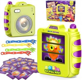 img 4 attached to Fun-Filled Memory Card Game For Kids: BAKAM Monster Catcher Board Game For Family Night With Boys And Girls - 2-4 Players