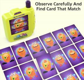 img 1 attached to Fun-Filled Memory Card Game For Kids: BAKAM Monster Catcher Board Game For Family Night With Boys And Girls - 2-4 Players