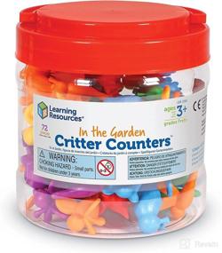 img 3 attached to 🌿 Garden Critter Counters - 72 Pieces, Ages 3+ Learning Resources: Toddler Toys, Math Games for Kids, Math Manipulatives