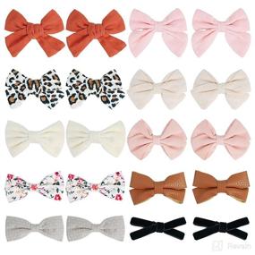 img 4 attached to 20PCS Girls Barrettes Toddlers Children