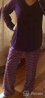 img 1 attached to Cozy Winter Pajamas For Women: PajamaGram Fleece Pullover Top review by Jeremy Lane