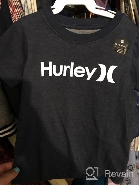 img 1 attached to 👕 Versatile and Comfy: Hurley Boys' Short Sleeve One and Only T-Shirt review by Scott Koeck