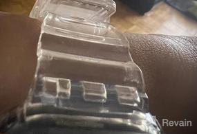 img 8 attached to Goton для Apple Watch Ultra Band 49 мм, Apple Watch Ultra 49 мм с защитным чехлом-бампером, кристально чистый мягкий спортивный ремешок для браслета Аксессуары для IWatch Ultra 49 мм