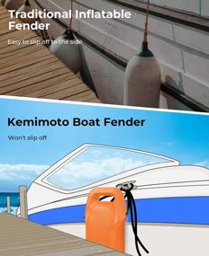 img 3 attached to Upgraded Kemimoto Boat Fenders Bumpers For Docking - Ideal For Bass Boats, Jon Boats And More