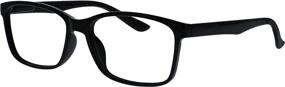 img 3 attached to The Reading Glasses Company Black & Brown Tortoiseshell Readers - 2 Pack Large Mens Spring Hinges RR83-12 +3.50: Great Value for Stylish Glasses