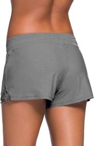 img 1 attached to Happy Sailed Boardshorts Tankini Bottoms Women's Clothing ~ Swimsuits & Cover Ups