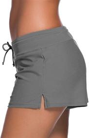 img 2 attached to Happy Sailed Boardshorts Tankini Bottoms Women's Clothing ~ Swimsuits & Cover Ups