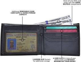 img 3 attached to Levis Security Blocking Traveler Wallet Men's Accessories ~ Wallets, Card Cases & Money Organizers