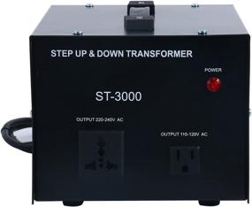 img 3 attached to 3000 Watt Voltage Converter Transformer Protection