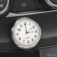 🚗 jedew car clock: stylish mini quartz analog dashboard timepiece for car decoration логотип