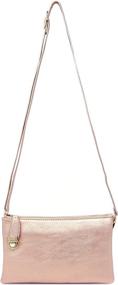 img 2 attached to Solene WU020B Rose Gold Women's Handbags & Wallets via Crossbody Bags