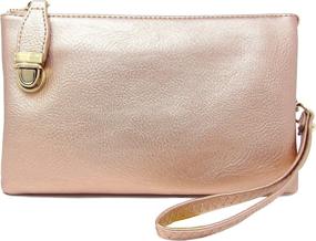 img 4 attached to Solene WU020B Rose Gold Women's Handbags & Wallets via Crossbody Bags