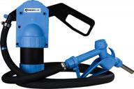 efficient and portable manual hand pump for diesel exhaust fluid: armorblue piston drum pump requires no power, offers 1 gallon per 12 strokes. logo