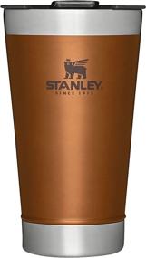 img 4 attached to 🍺 Stanley Classic Stay Chill Vacuum Insulated Pint Glass: 16oz Stainless Steel Beer Mug with Lid and Built-in Bottle Opener