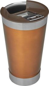 img 2 attached to 🍺 Stanley Classic Stay Chill Vacuum Insulated Pint Glass: 16oz Stainless Steel Beer Mug with Lid and Built-in Bottle Opener