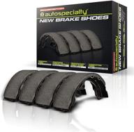 enhance stopping performance with power stop 705r autospecialty brake shoe логотип