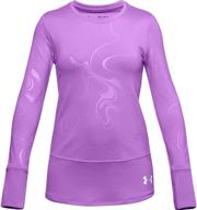 under armour coldgear novelty t shirt girls' clothing - active logo