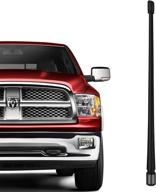 📻 high-performance 13" radio antenna for dodge ram 1500 (2012-2021) truck - fm/am replacement logo