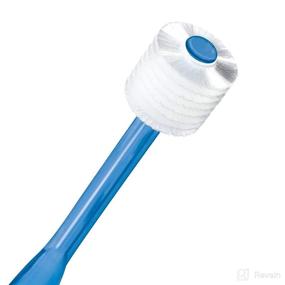 img 1 attached to 🦷 Enhanced Oral Care with Brilliant Soft Toothbrush for Gentle Cleaning in Adults - Rounded Tip