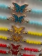 img 1 attached to 🦋 12-Piece Butterfly Bracelet Set: Birthday Decorations, Party Favors, Friendship Gifts for Women, Men & Girls - Wish Bracelets with Charms review by Dewey Galyon