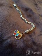 img 1 attached to Heart Autism Awareness Puzzle Jigsaw Charm Bracelet by LovelyJewelry review by Dawn Williams