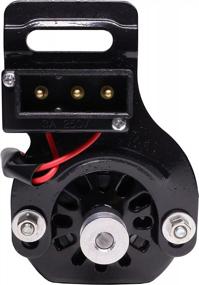 img 1 attached to HimaPro Home Sewing Machine Motor - Black W/Foot Pedal, Belt, Bracket & Carbon Brush