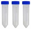 25 pack of sterile polypropylene (pp) 50 ml conical centrifuge tubes, up to 12000xg capacity logo