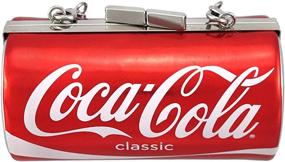 img 2 attached to 🥤 Coca-Cola Classic Can Evening Bag - Authentic Coke Clutch for a Stylish Statement