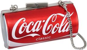 img 4 attached to 🥤 Coca-Cola Classic Can Evening Bag - Authentic Coke Clutch for a Stylish Statement