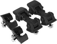 hood latches set of 2 - replaces 55176636ad, 68038118aa, 42422 - fits 1997-2006 jeep wrangler tj - hold-down hook latch pair логотип