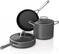 upgrade your cooking game with ninja's neverstick premium hard-anodized cookware set логотип