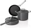 upgrade your cooking game with ninja's neverstick premium hard-anodized cookware set logo