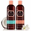 nourish hair with hask coconut monoi shampoo + conditioner set - all types, color safe & free of gluten, sulfates, parabens and cruelty! logo