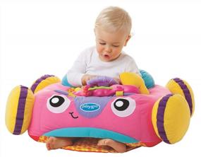 img 1 attached to Развлеките своего малыша с помощью Playgro Music And Lights Comfy Car - Pink для младенцев и малышей