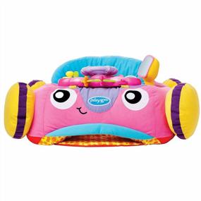 img 3 attached to Развлеките своего малыша с помощью Playgro Music And Lights Comfy Car - Pink для младенцев и малышей
