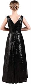 img 3 attached to 💃 Sparkling Sequin Dresses for Junior Bridesmaids: Elegant Wedding and Pageant Attire for Girls