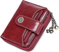 falan mule smooth wallet peacock women's handbags & wallets : wallets logo