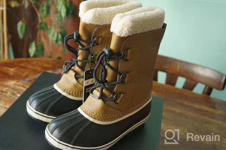 img 1 attached to Sorel Youth Yoot Pac Outdoor Boot for Boys' Shoes review by John Ortiz