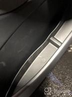 img 1 attached to 🔧 Upgraded Set of 4: Motrobe Door Side Storage Box Door Handle Armrest Tray Organizer for 2016-2021 Tesla Model 3 Front Rear Door review by Ken Lawson