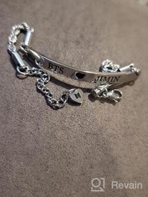 img 7 attached to BTS Bangtan Boys Love Yourself Chain Bracelet: Perfect Army Gift for SUGA, JIN, Jimin, V, JHOPE, RM, JK and BTS Fans