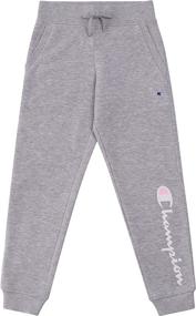 img 3 attached to 👖 Champion Heritage Fleece Sweatpant Heather Girls' Clothing: Shop Activewear at Active!