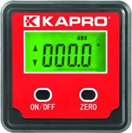 kapro - 393 digi pro digital inclinometer - magnetic - pocket digital box level - lcd display & automatic inversion - ±0.1 level and plum angles - pocket sized - 2.4” logo