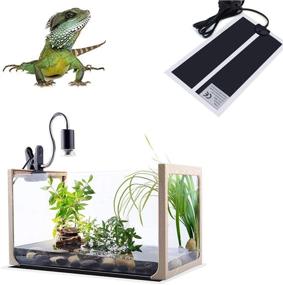 img 3 attached to 🔥 XIEHUZA Reptile Heating Mat: Waterproof Heat Pad for Terrariums & Small Animals - Temperature Adjustable (7W 11 x 5.9 in)