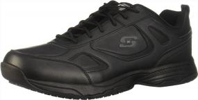 img 4 attached to Skechers Work Dighton Black Men's Shoes